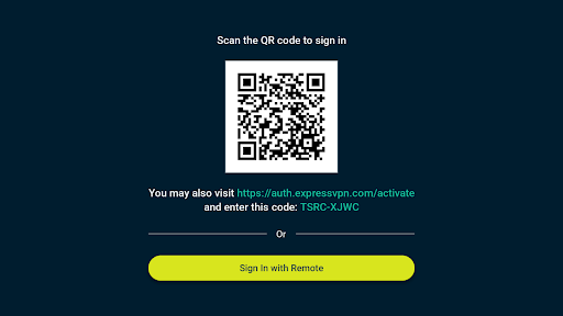 Android TV VPN-app