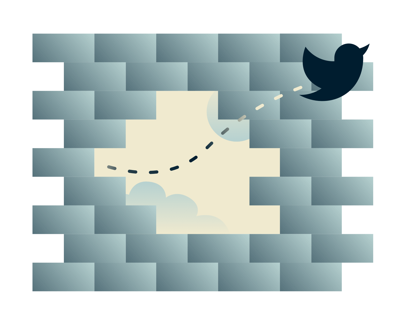 Los pájaros de Twitter tuitean a través de un cortafuegos: Utiliza una VPN para desbloquear Twitter en cualquier lugar.